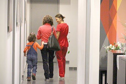 Centra Zobārstniecības Prakse Koridoris uz kabinetiem